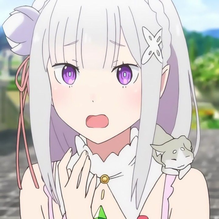 ảnh Emilia Re Zero siêu đẹp