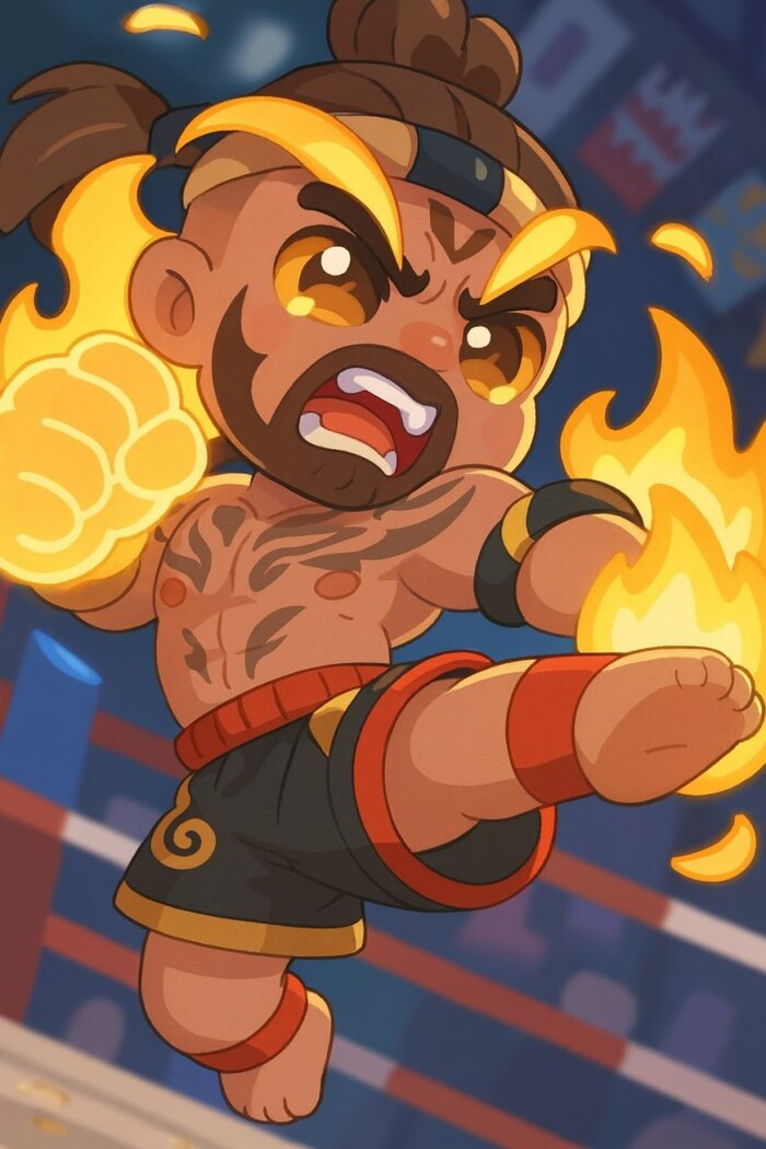 ảnh Raz chibi cực ngầu