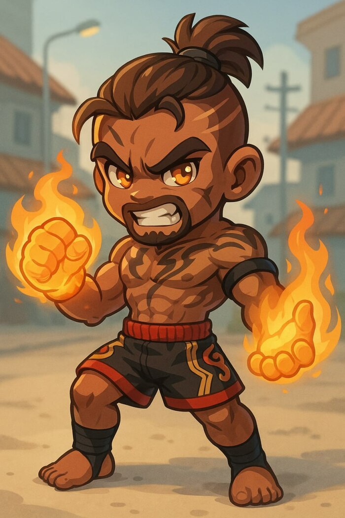 ảnh Raz chibi quyền lực