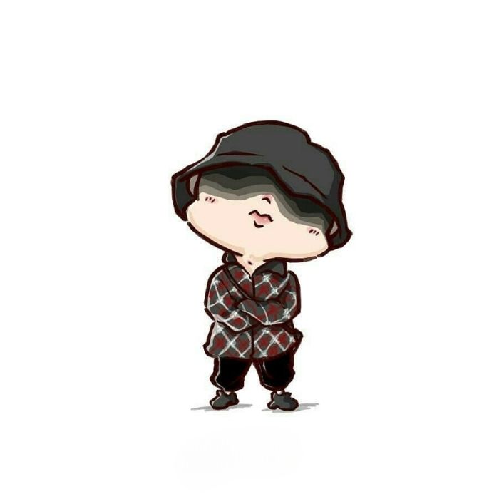 ảnh Sơn Tùng chibi biểu diễn trên sân khấu