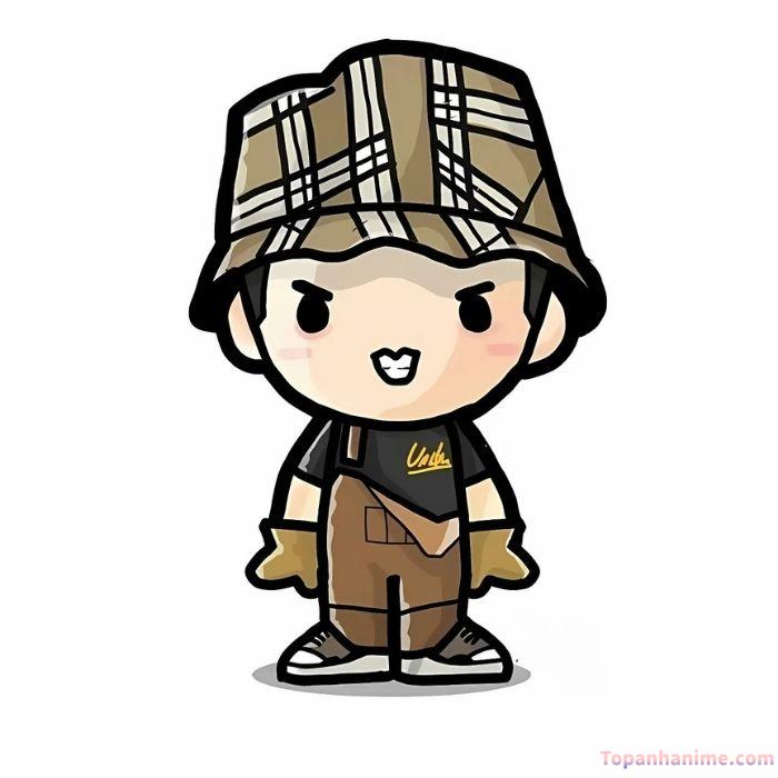 ảnh Sơn Tùng chibi cool boy 4k