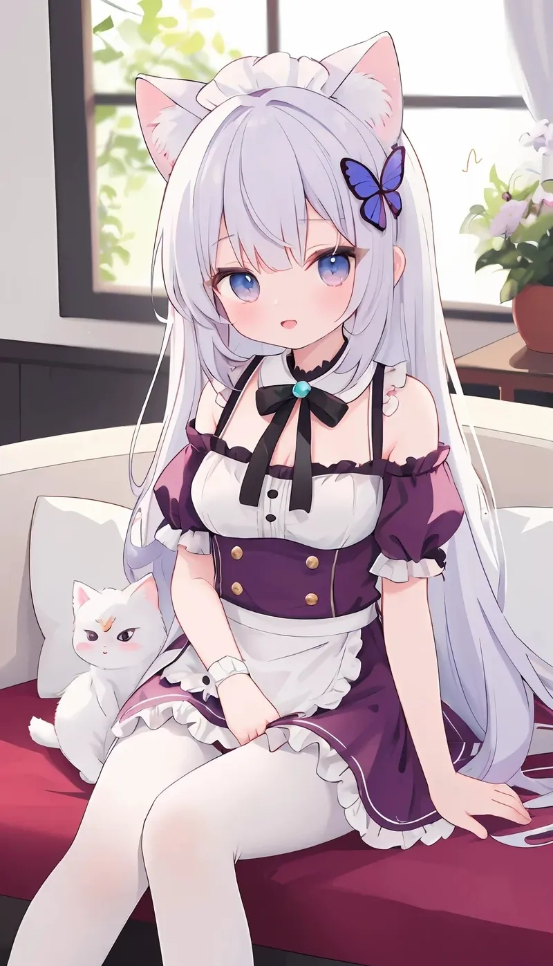 ảnh anime hầu gái 10