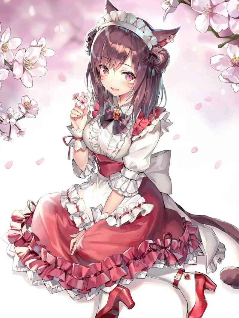 ảnh anime hầu gái 4