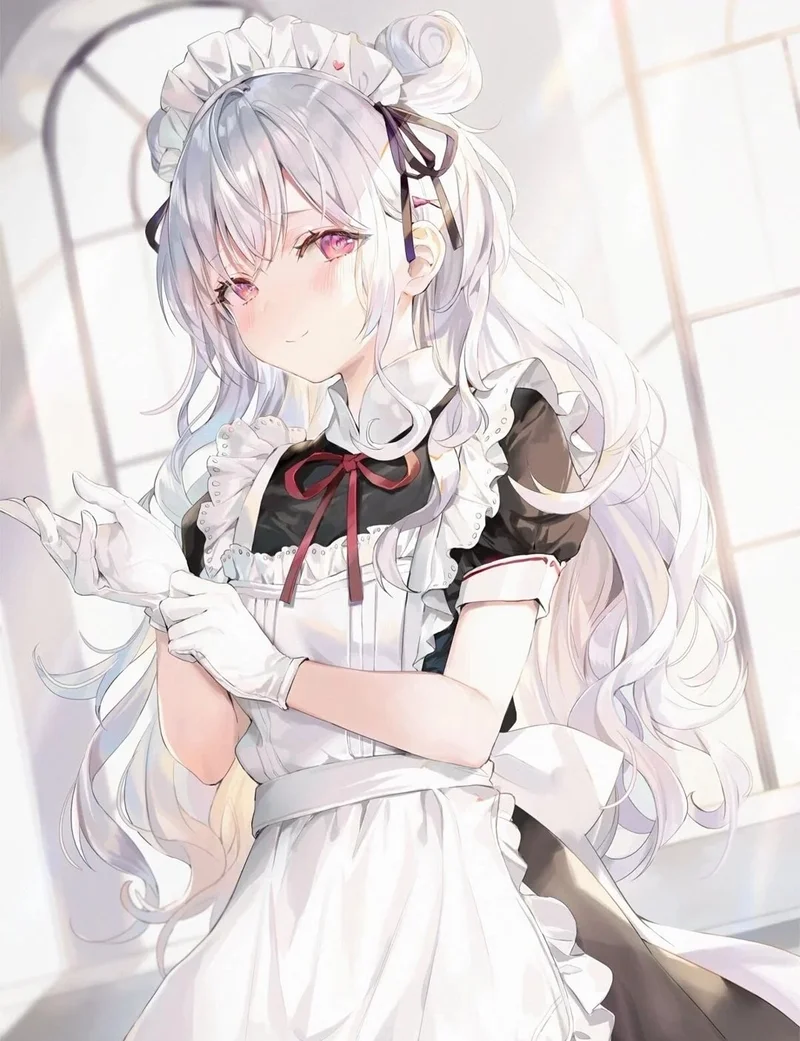 ảnh anime hầu gái 46