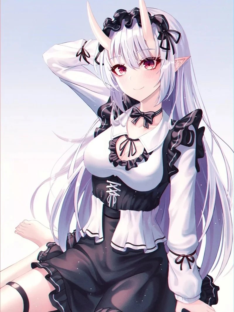 ảnh anime hầu gái 47