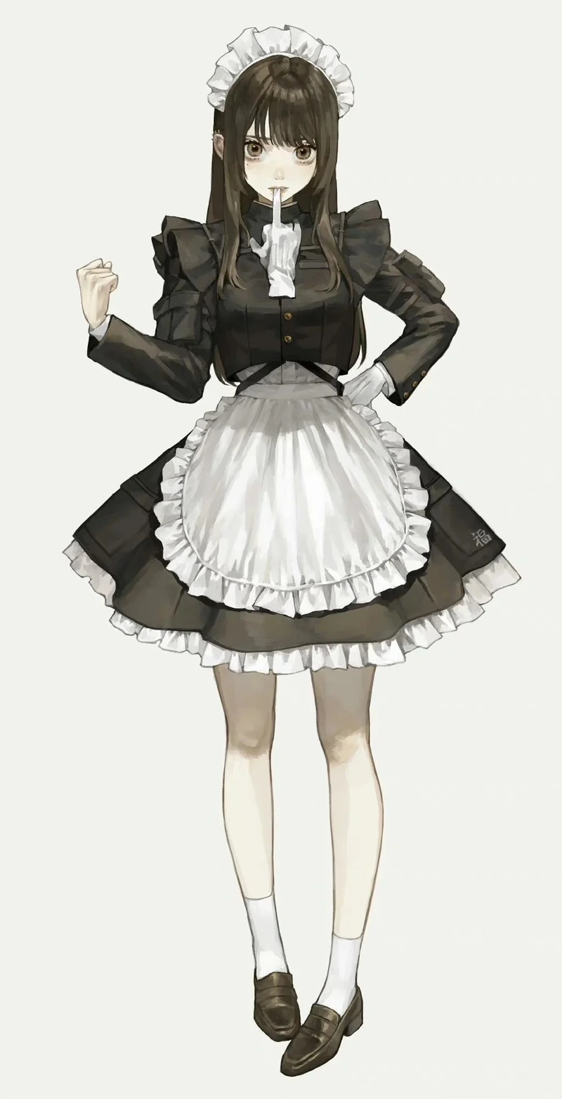 ảnh anime hầu gái