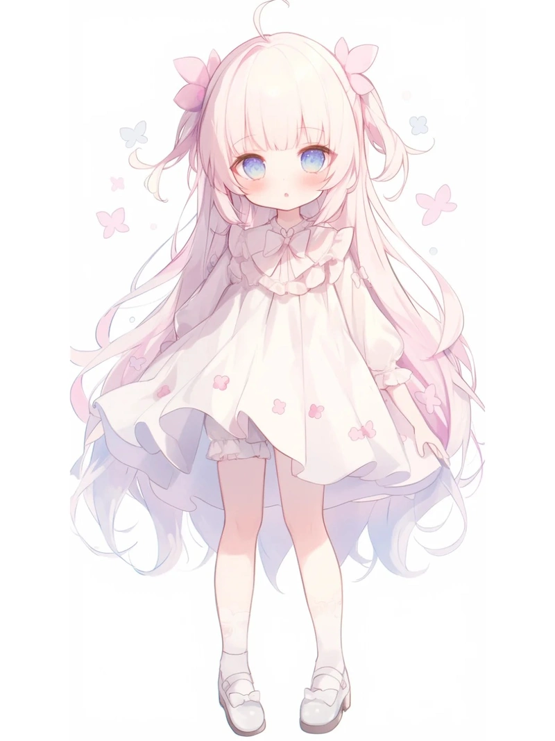 ảnh anime màu hồng 3