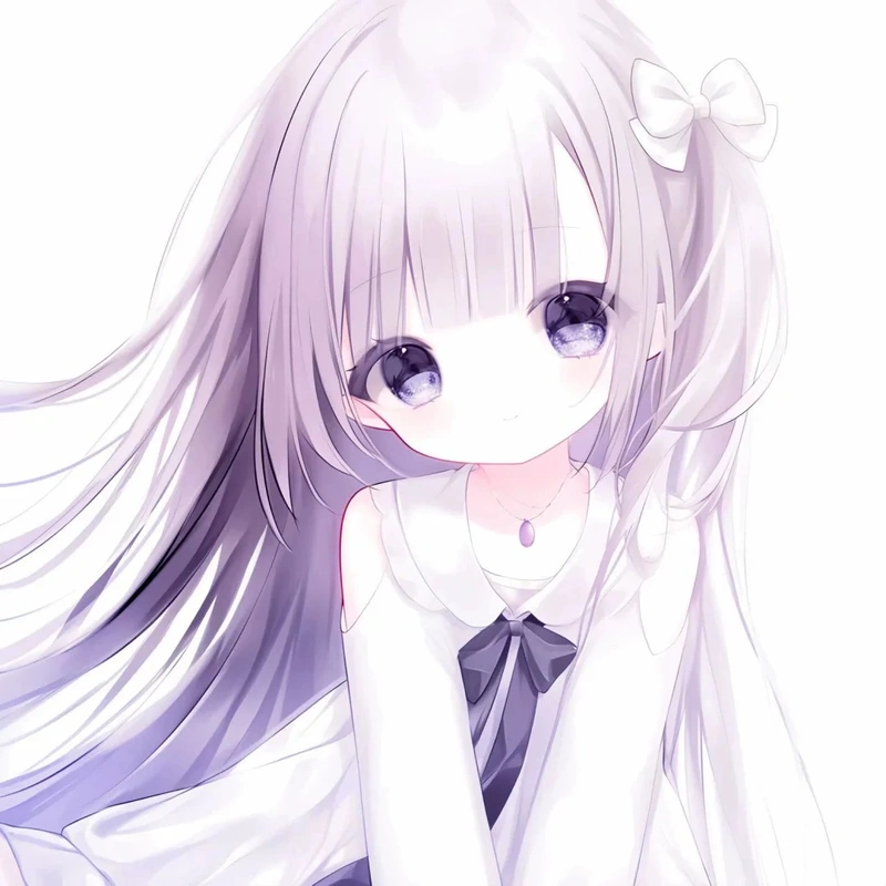 ảnh anime màu tím 1