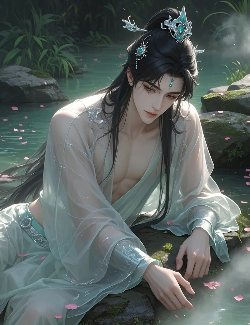 ảnh anime nam cổ trang 40