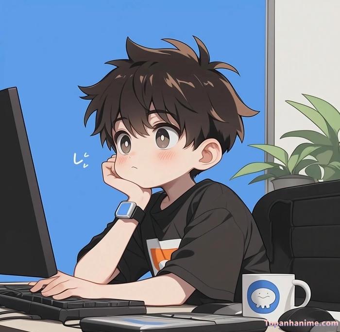 anh anime nam cute