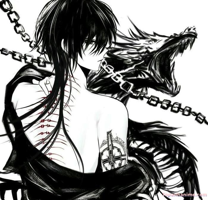 anh anime nam ngầu