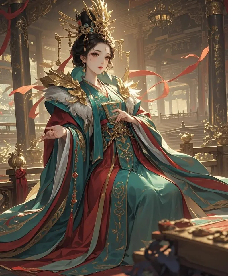 ảnh anime nữ cổ trang 13
