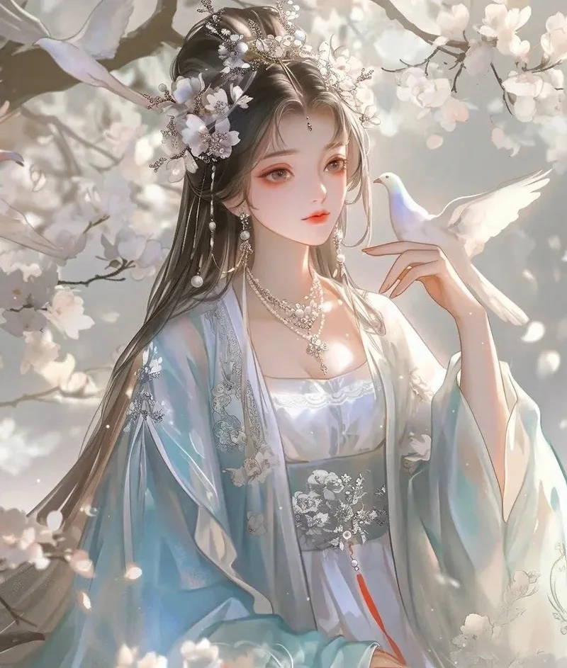 ảnh anime nữ cổ trang 15