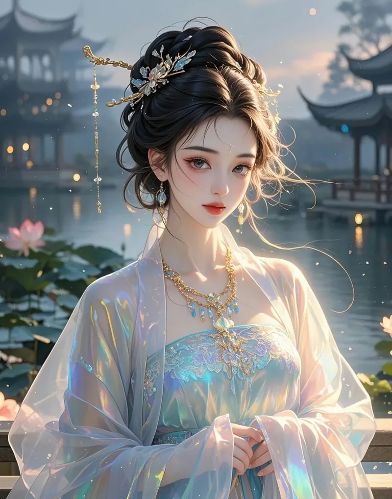 ảnh anime nữ cổ trang 25