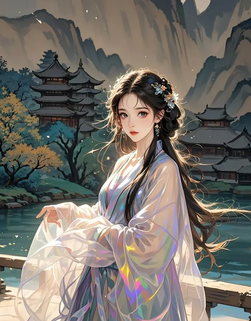ảnh anime nữ cổ trang 28