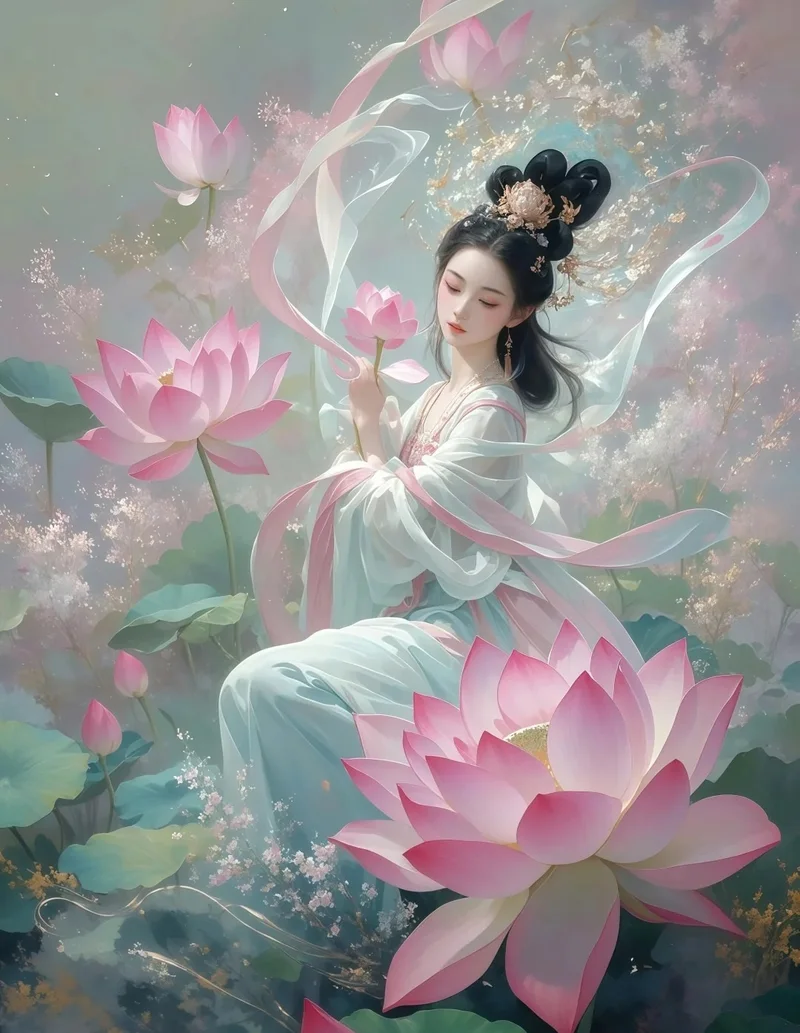 ảnh anime nữ cổ trang 29