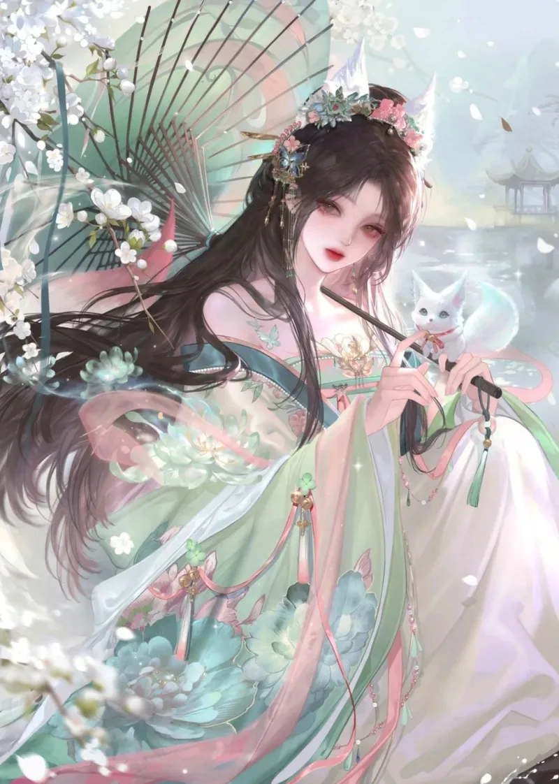 ảnh anime nữ cổ trang 53