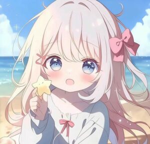 anh anime nữ cute