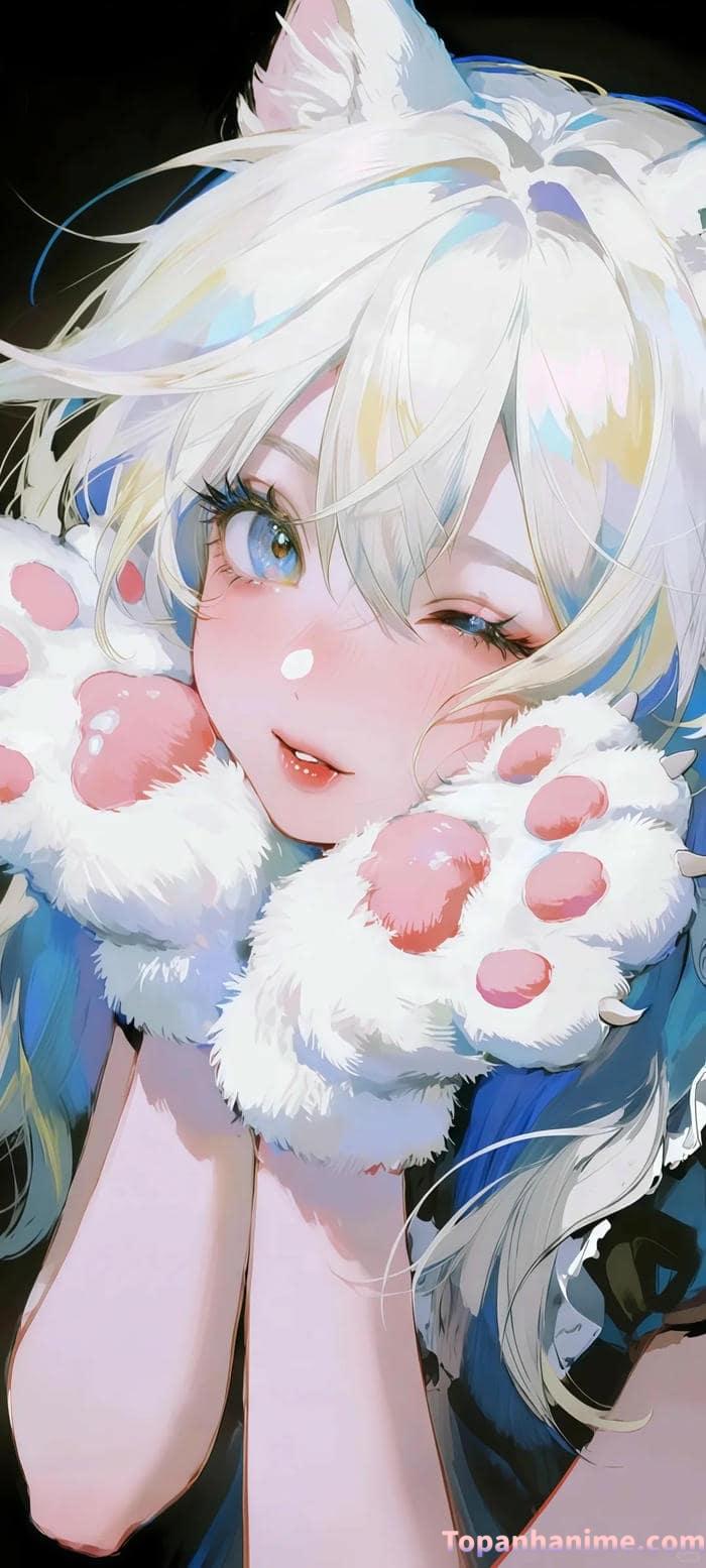 ảnh anime nữ cute hồn nhiên