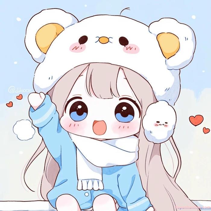 ảnh anime nữ cute tinh nghịch