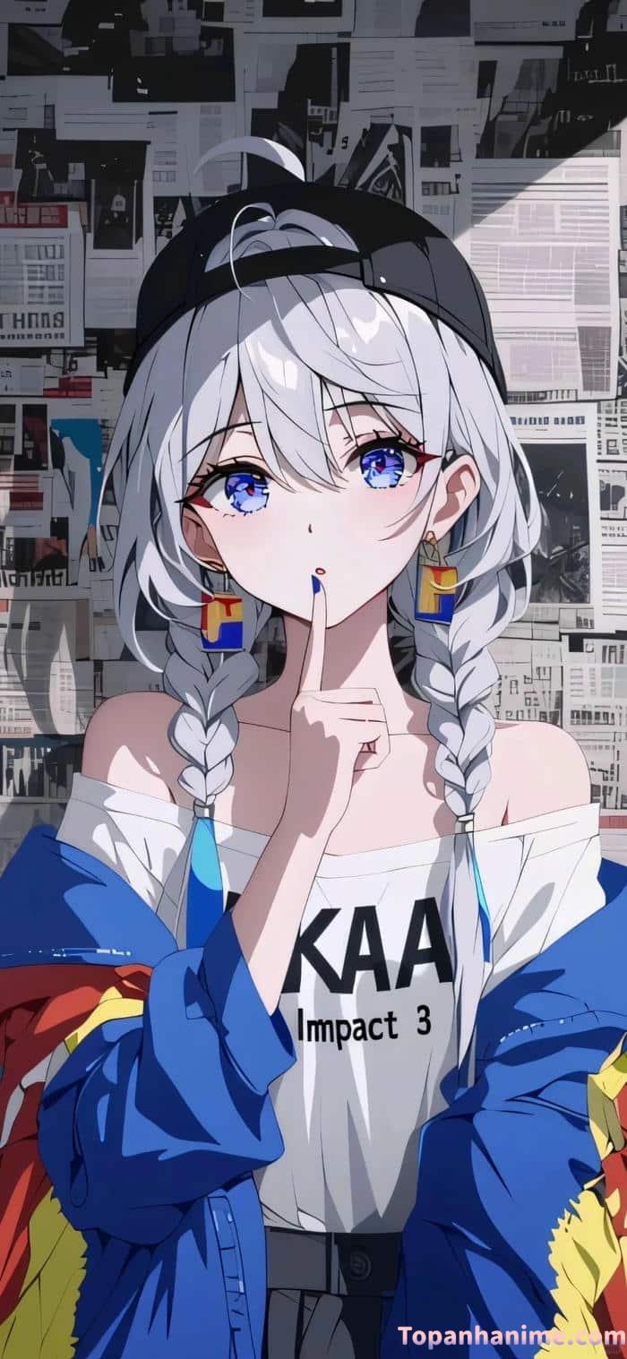 ảnh anime nữ cute xinh xắn