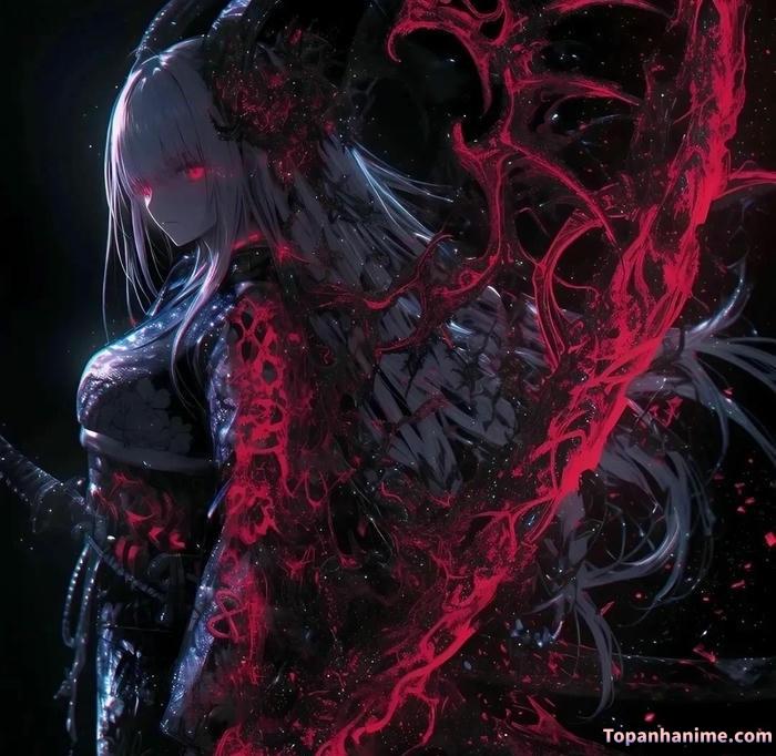 anh anime nữ ngầu