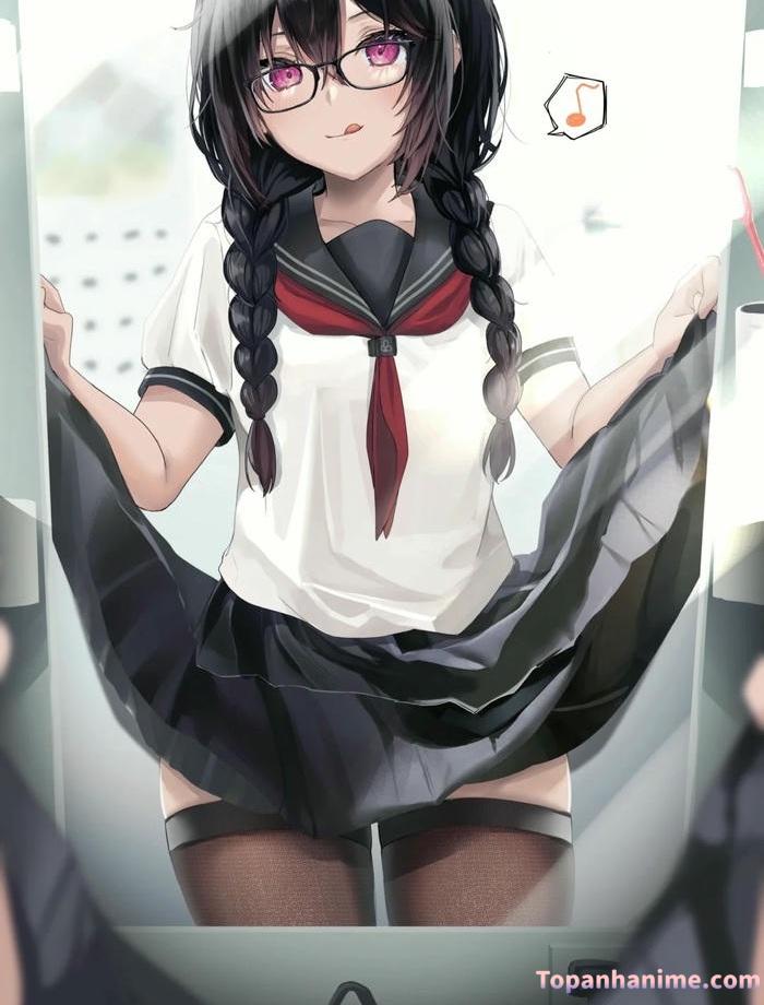 anh anime nữ quyến rũ