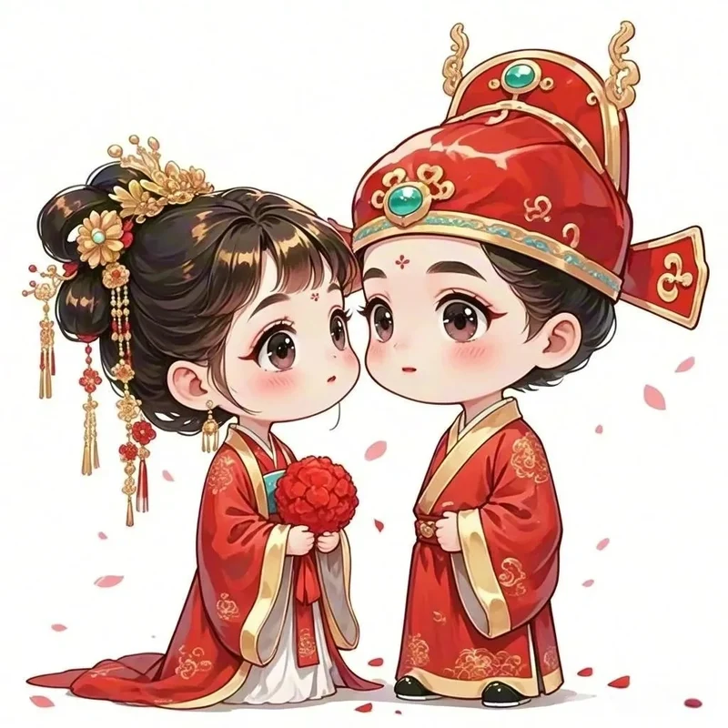 ảnh cô dâu chú rể anime 19