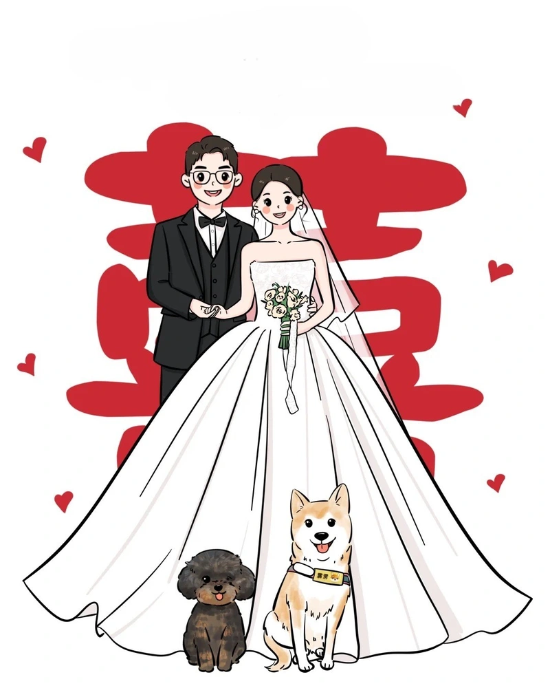 ảnh cưới anime 14