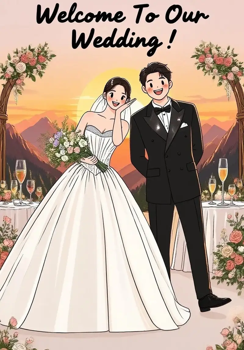 ảnh cưới anime 15