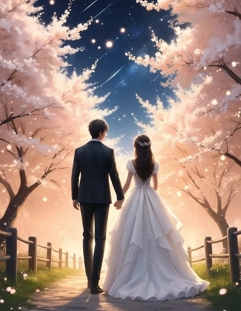ảnh cưới anime 24