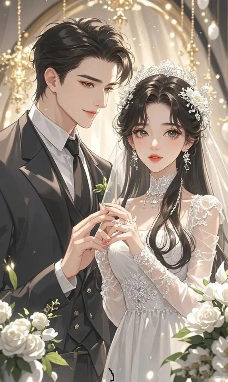 ảnh cưới anime 36