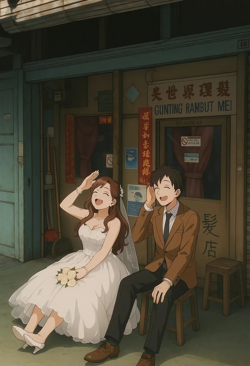 ảnh cưới anime 42