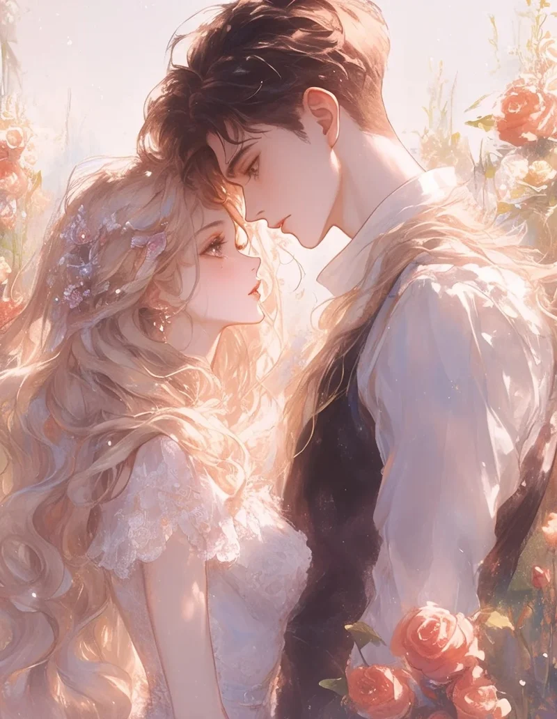 ảnh cưới anime 7