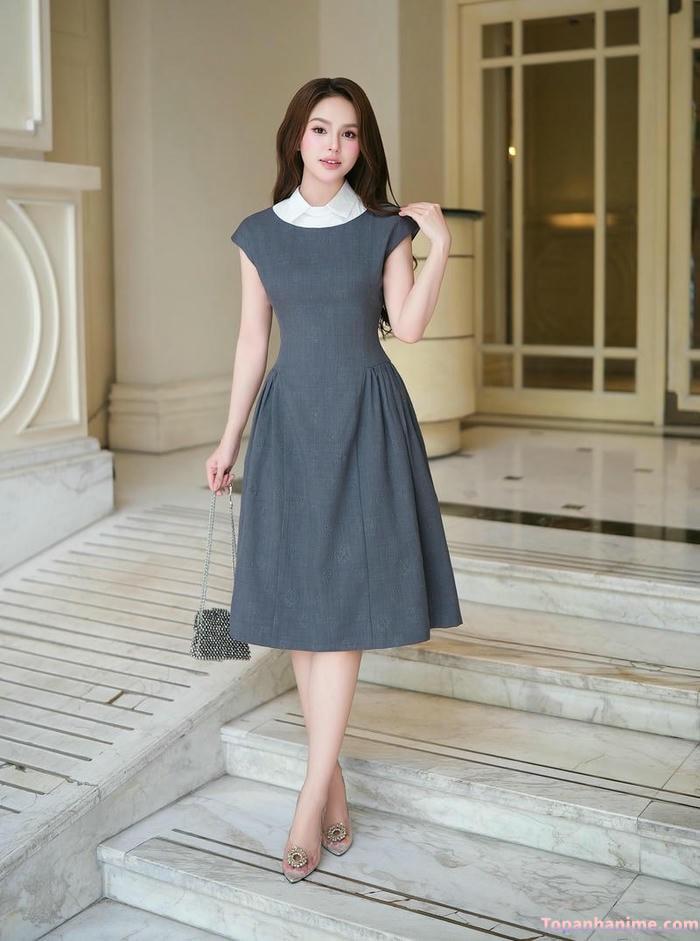 ảnh gái văn phòng tự tin