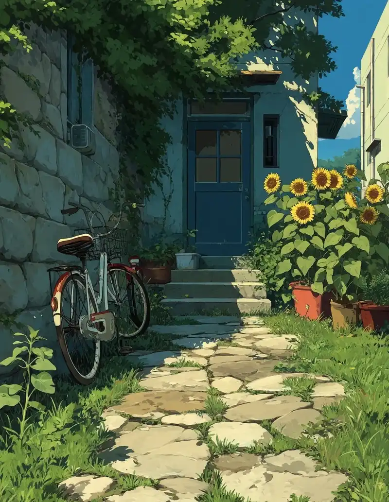 ảnh hoa hướng dương anime 26