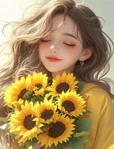 ảnh hoa hướng dương anime 30