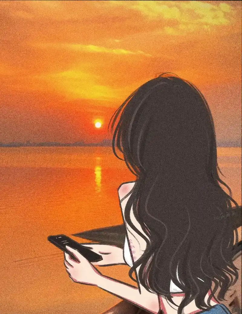 ảnh hoàng hôn anime 19