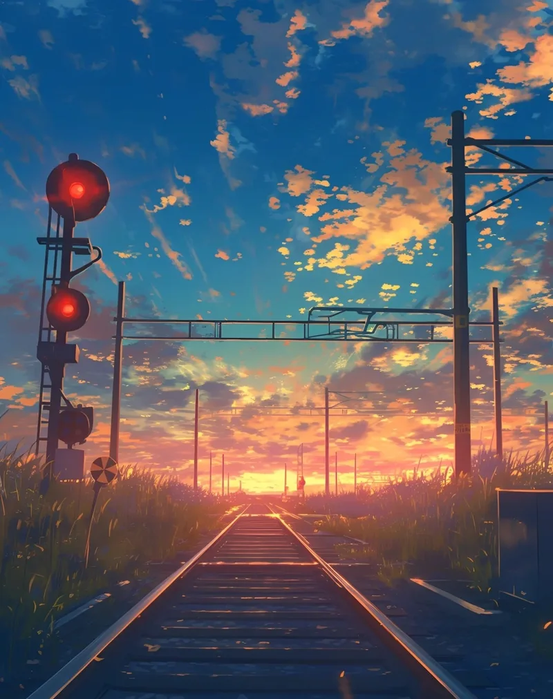ảnh hoàng hôn anime 3