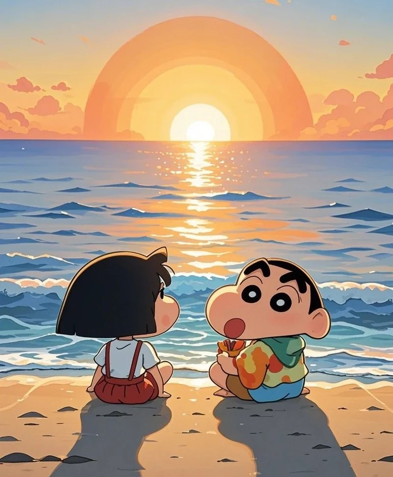 ảnh hoàng hôn anime 5