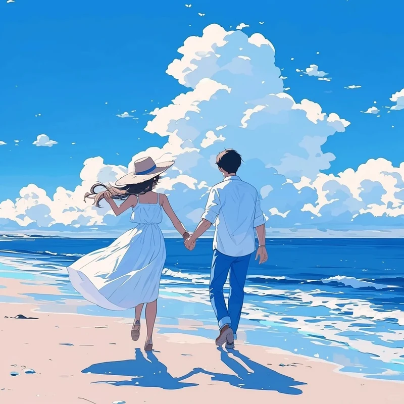 ảnh nắm tay anime 4