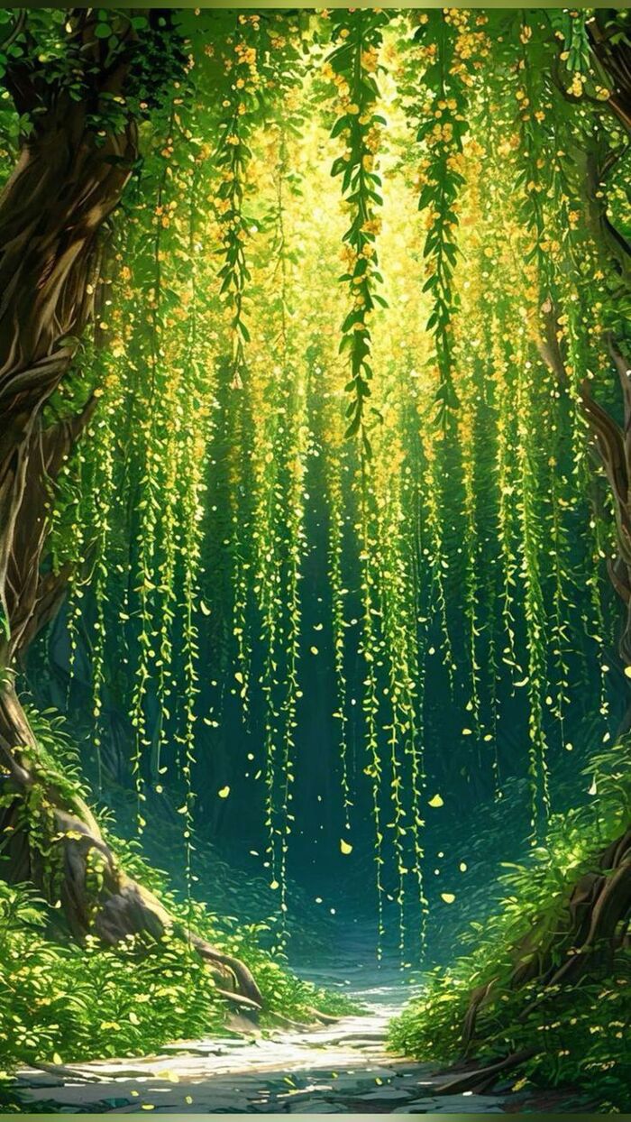 ảnh thiên nhiên anime 4k đẹp nhất