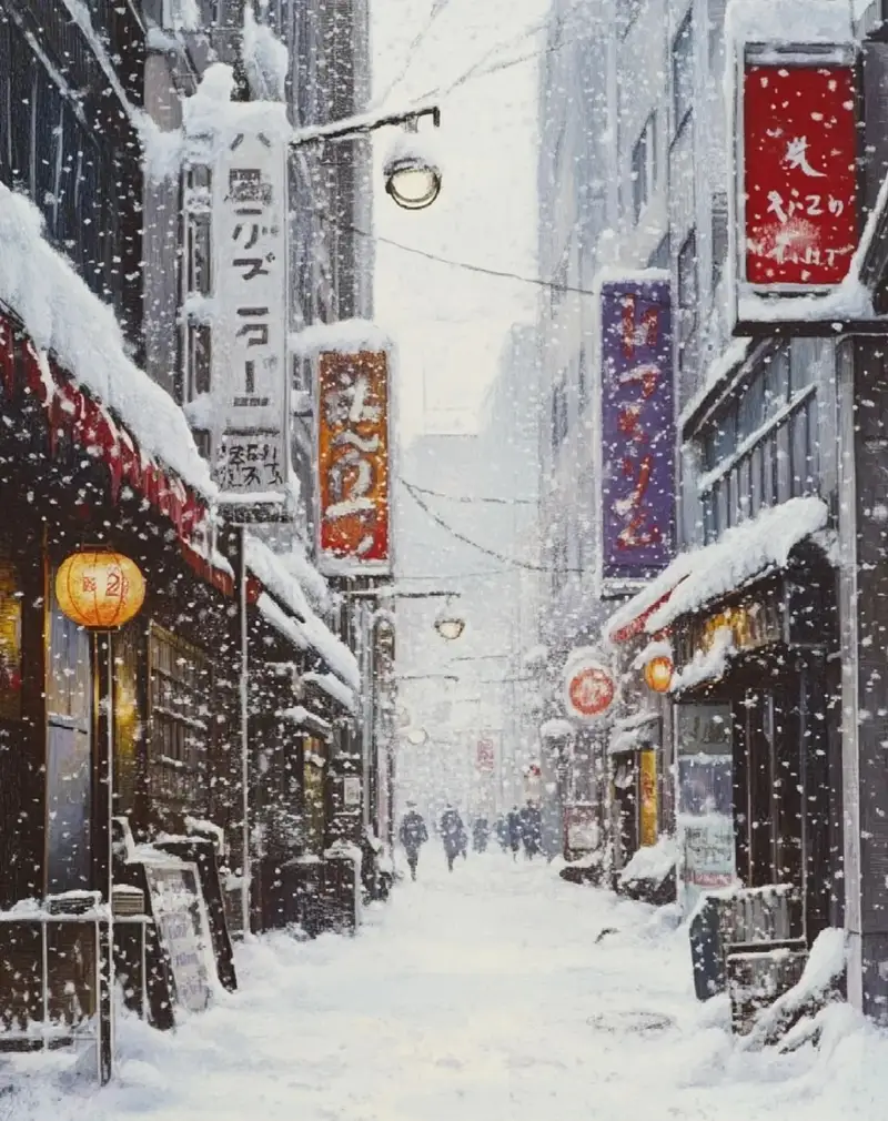 ảnh tuyết rơi anime 11