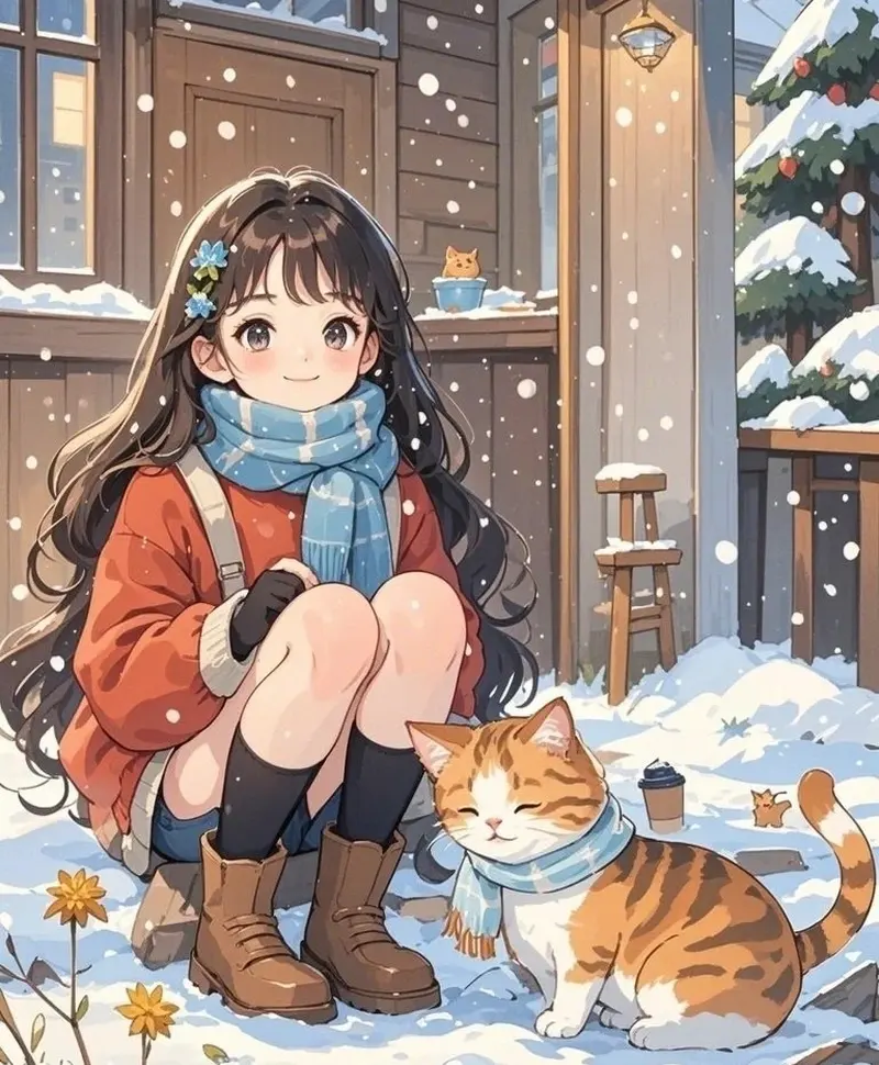 ảnh tuyết rơi anime 16