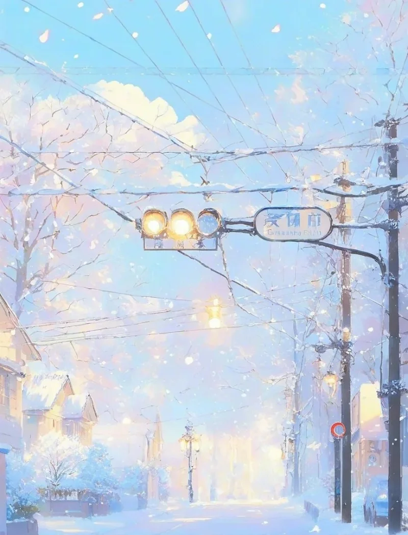 ảnh tuyết rơi anime 19