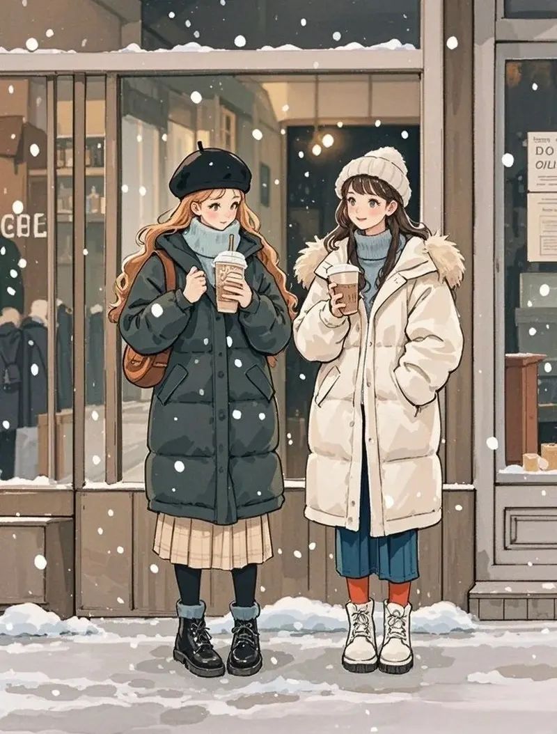 ảnh tuyết rơi anime 2