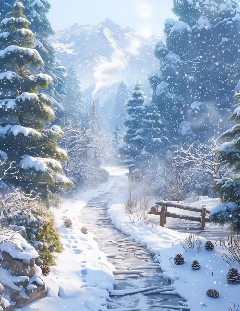 ảnh tuyết rơi anime 21