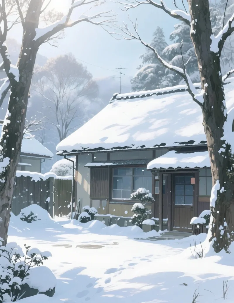 ảnh tuyết rơi anime 26