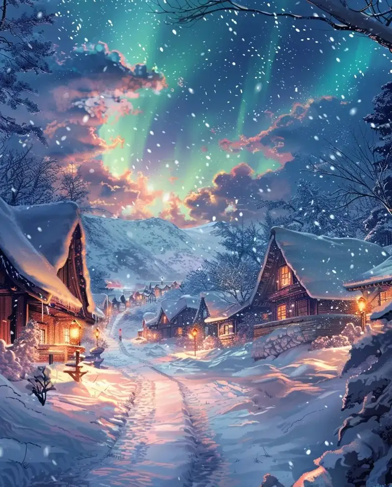 ảnh tuyết rơi anime 31