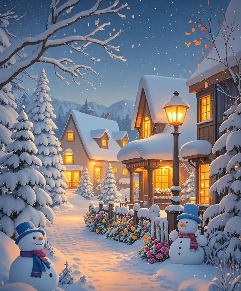 ảnh tuyết rơi anime 36